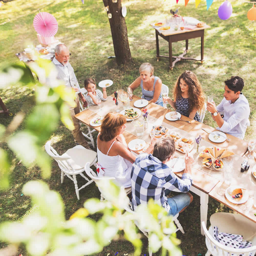 Jardín para Bautizos